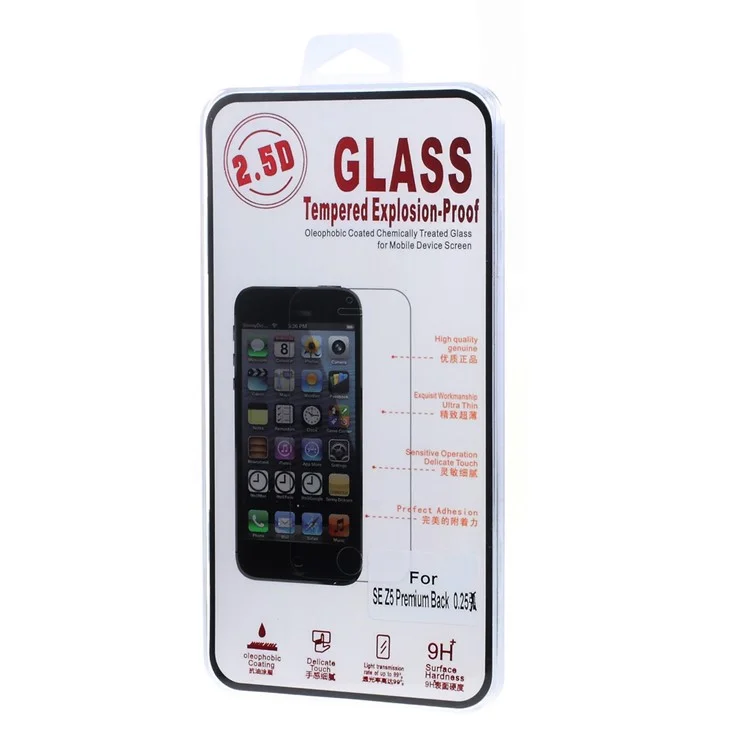 0.25mm Tempered Glass Back Protector Film for Sony Xperia Z5 Premium / dual