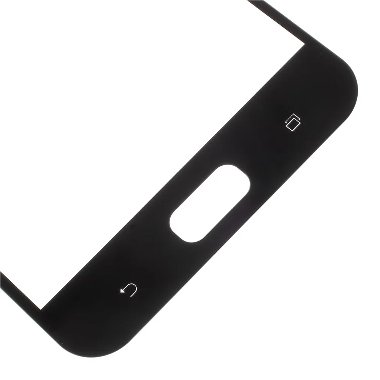 Silk Print Complete Covering Tempered Glass Screen Protector for Asus ZenFone 4 (ZE554KL) - Black