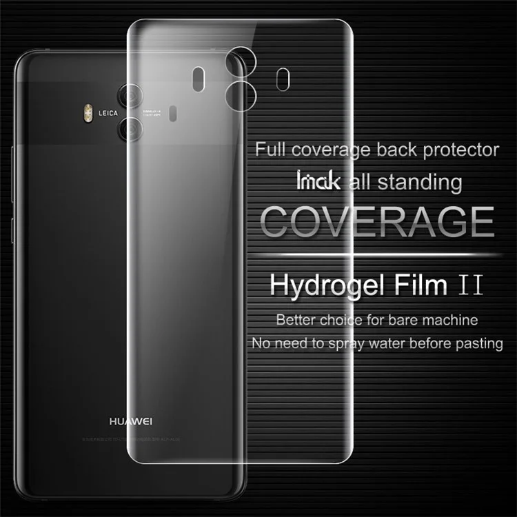 IMAK Soft Clearer Hydrogel Film II  Full Size Back Protector Film for Huawei Mate 10