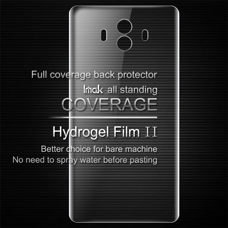 IMAK Soft Clearer Hydrogel Film II  Full Size Back Protector Film for Huawei Mate 10