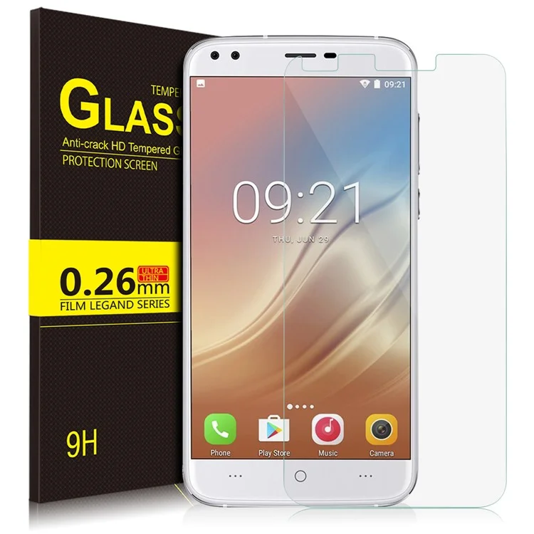 For Doogee X30 9H Hardness 0.26mm Tempered Glass Protector Guard