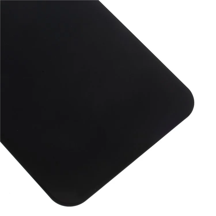 Curved Silk Print Back Protector Film for iPhone X - Black
