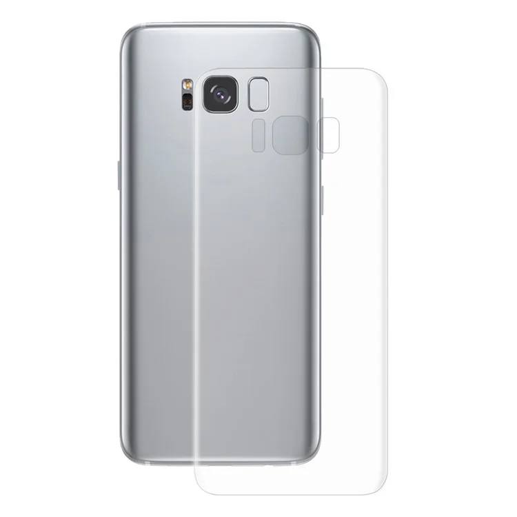 HAT PRINCE for Samsung Galaxy S8 Plus G955 Soft PET Curved Full Screen Protector + Back Cover Film