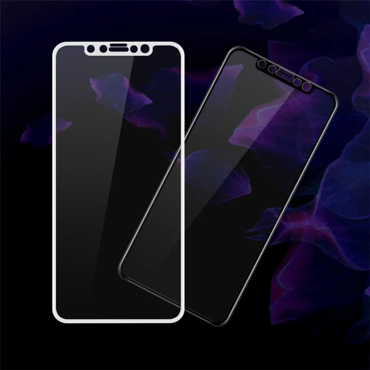 IMAK Pro+ Protetor de tela de vidro temperado antiestouro de cobertura total para iPhone (2019) 5,8" / XS / X/10 - Preto 