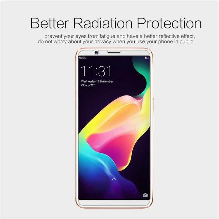 NILLKIN Matte Scratch-resistant LCD Screen Film for OPPO R11s