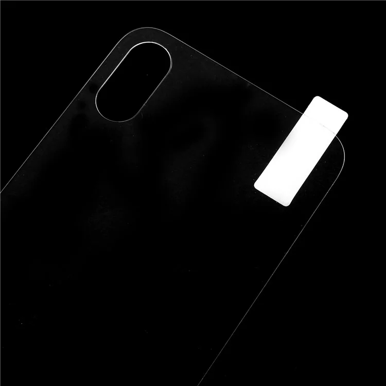 Anti-explosion Tempered Glass Back Guard Film for iPhone Xs / X/10 5.8-inch