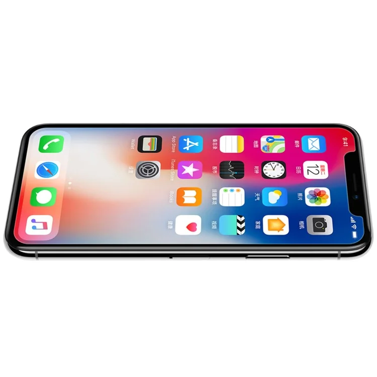 NILLKIN Super T+ Pro for iPhone X /10 HD Clear Tempered Glass Screen Protector + Clear Back Cover Film