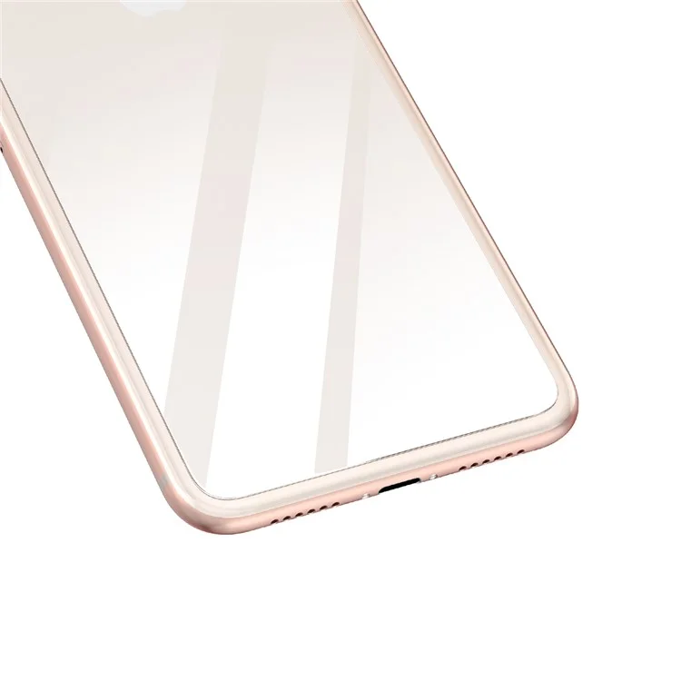 BASEUS 0.3mm 9H Full Glue Tempered Glass Back Cover Film for iPhone 8 Plus / 7 Plus 5.5-inch - Transparent