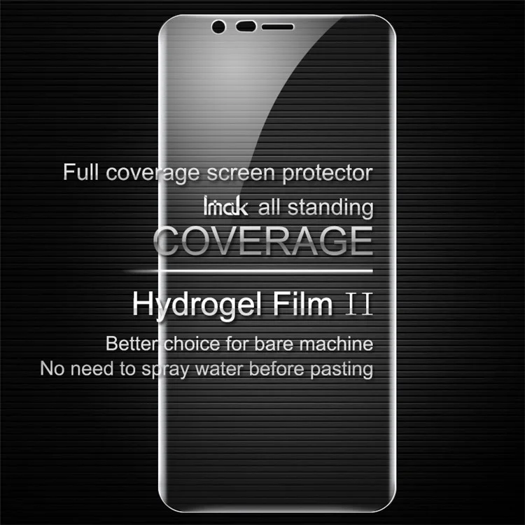 IMAK Soft Clearer Hydrogel Film II Full Cover Front Screen Protector Guard Film for OnePlus 5T