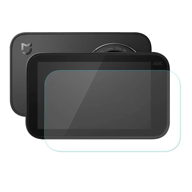 HAT PRINCE 0.26mm 9H 2.5D Tempered Glass Screen Protector for Xiaomi MiJia 4K Action Camera
