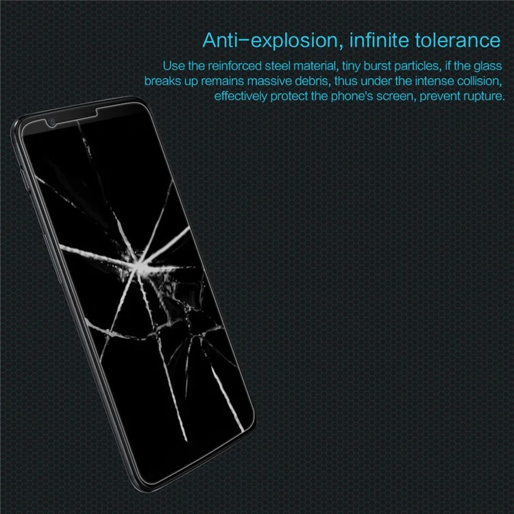 NILLKIN Amazing H for OnePlus 5T 9H 0.33mm Tempered Glass Screen Protector Anti-Explosion