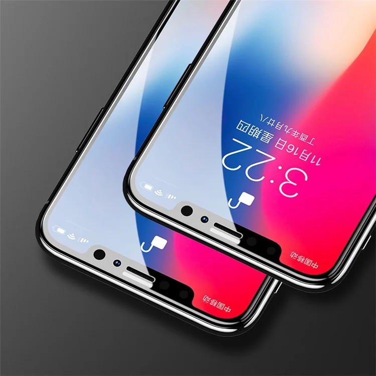 USAMS US-BH373 3D Curved Full Cover 0.33mm Tempered Glass Screen Protector for iPhone X(Ten)