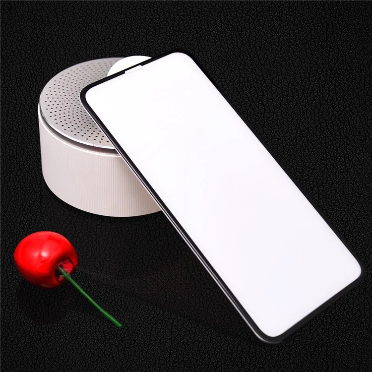 PDGD 3D Arc Edges Tempered Glass Full Screen Coverage Protector Film 0.3mm for iPhone X - Black