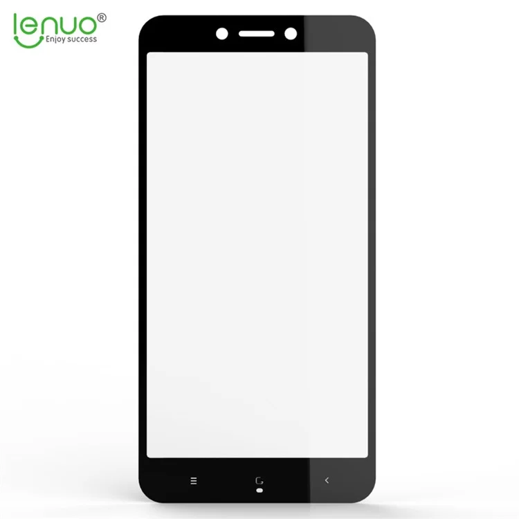 LENUO CF Series Soft Edge Full Size Tempered Glass Screen Protector for Xiaomi Redmi 5A - Black