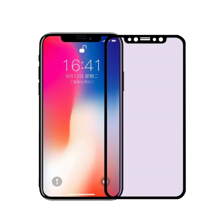 NXE 3D Curved Anti-blue-ray Explosion-proof Tempered Glass Screen Protector for iPhone X