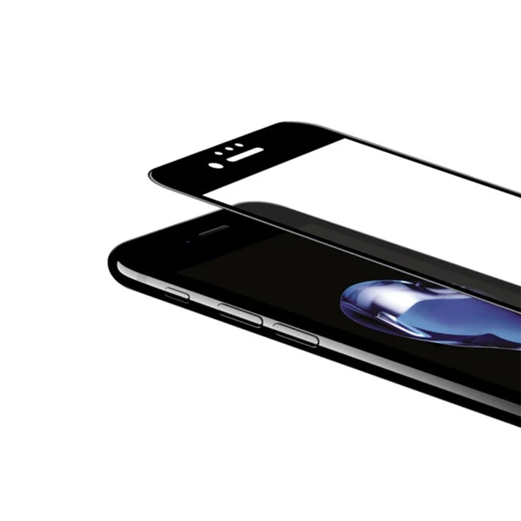NXE for iPhone 8 / 7 Soft PET Edges Full Cover 9H Tempered Glass Screen Protector