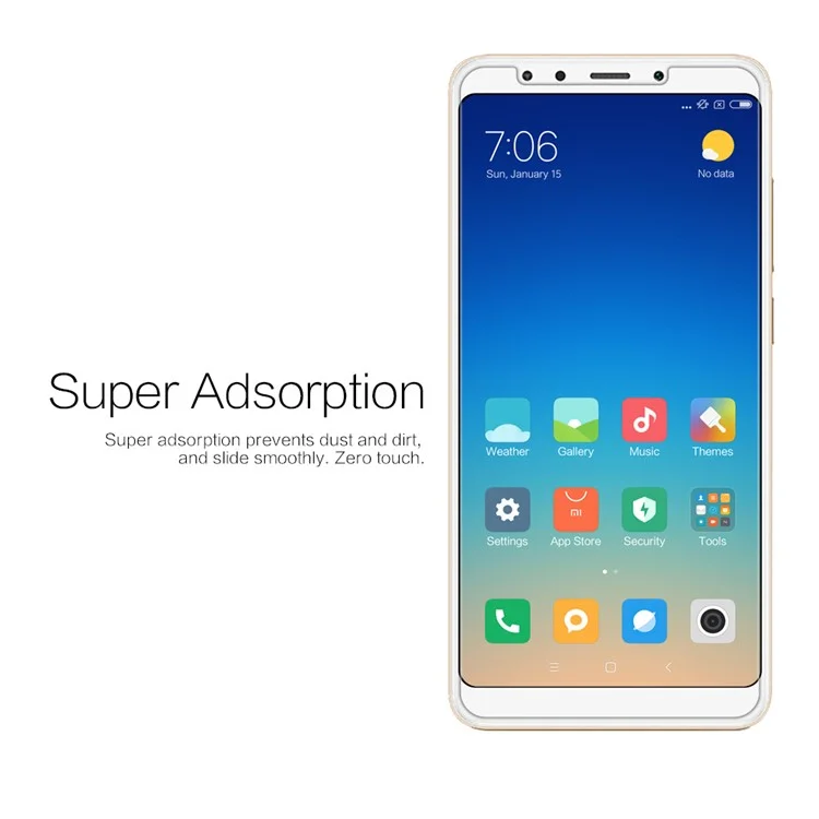 NILLKIN Anti-fingerprint Crystal Clear LCD Screen Protector Film for Xiaomi Redmi 5