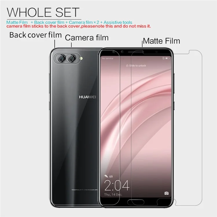 NILLKIN Anti-scratch Matte LCD Screen Protector Film for Huawei nova 2s