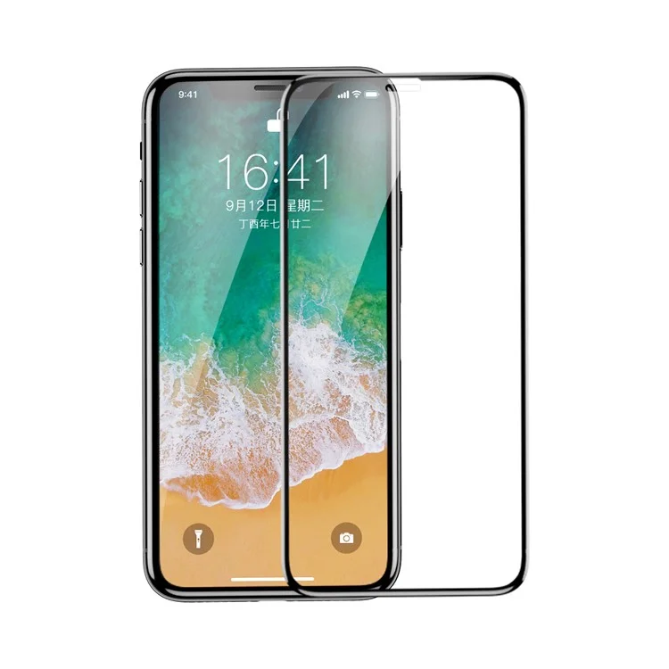 BASEUS 3D 0.23mm Soft PET Full Glue Full Screen Tempered Glass Protector for iPhone X/10