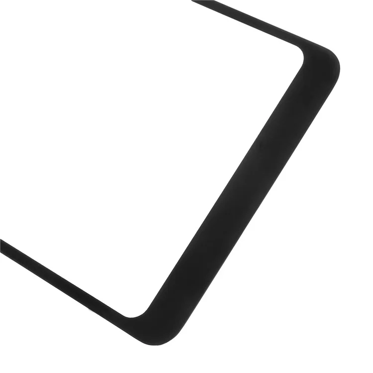 Full Coverage Tempered Glass Screen Protector for Samsung Galaxy A8+ (2018) - Black