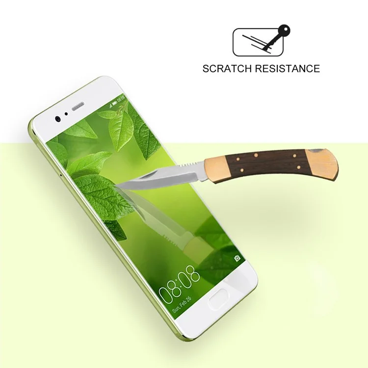 100PCS/Lot 0.3mm Tempered Glass Screen Protector Guard Film for Huawei P10 Arc Edge