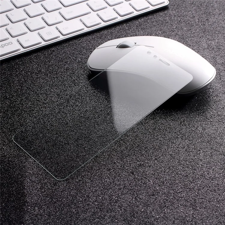 100Pcs/Set 0.3mm Arc Edge Tempered Glass Screen Protector Guard Film for Huawei P10 Lite