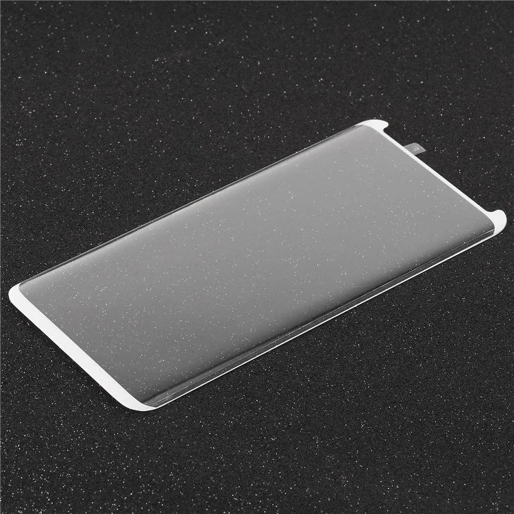 RURIHAI 9H 3D Edge Complete Tempered Glass Screen Protector for Samsung Galaxy S8 G950 - White