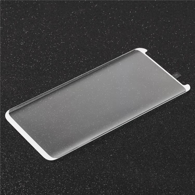 RURIHAI 9H 3D Edge Complete Tempered Glass Screen Protector for Samsung Galaxy S8 G950 - White