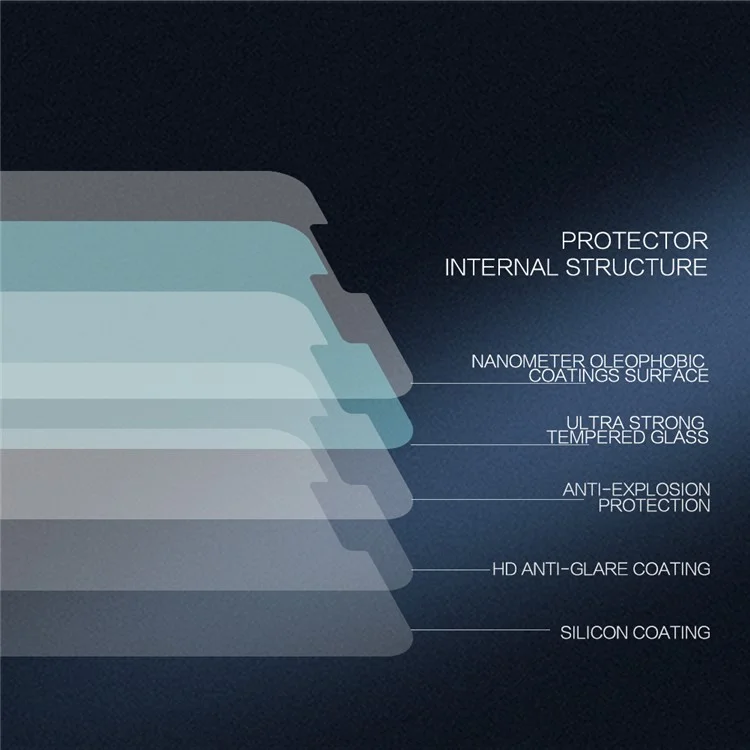 NILLKIN Amazing H+PRO Tempered Glass Screen Protector Anti-explosion for Samsung Galaxy A8 Plus (2018)