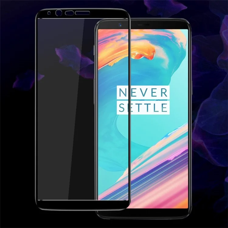 IMAK Full Coverage Anti-explosion Tempered Glass Screen Protector Film for OnePlus 5T