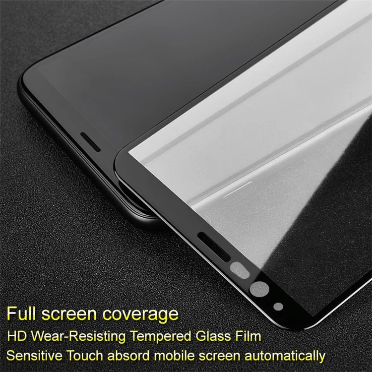 IMAK Full Coverage Anti-explosion Tempered Glass Screen Protector Film for OnePlus 5T