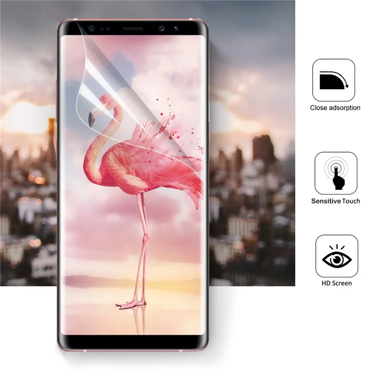 50Pcs/Set for Samsung Galaxy Note 8 N950 Full Screen Complete Covering Soft LCD Screen Protector Films