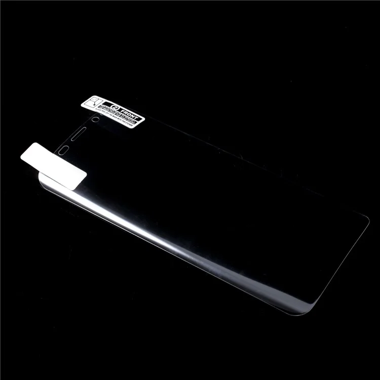 ANGIBABE Silk Printing Soft PET Full Screen Covering Protector for Samsung Galaxy S9 G960 - Transparent
