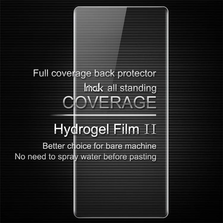 IMAK Soft Clearer Hydrogel Film II for ZTE Axon M Full Coverage Back Protector Film
