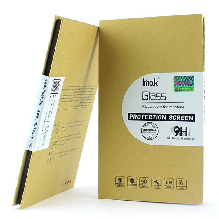 IMAK Complete Coverage Tempered Glass Protector Film for Nokia 6 (2018)