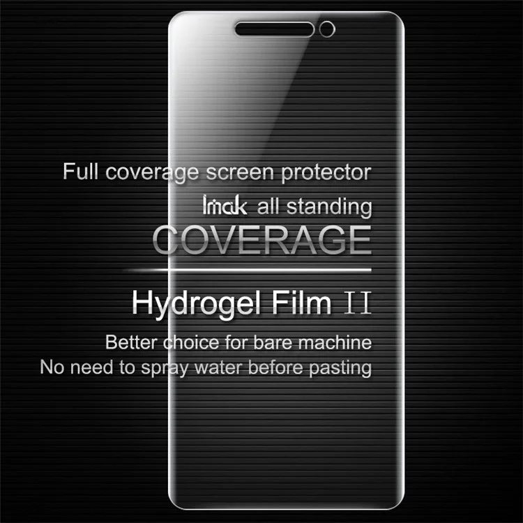 IMAK Soft Clearer Hydrogel Film II for Nokia 6 (2018) Full Covering Front Screen Protector Film