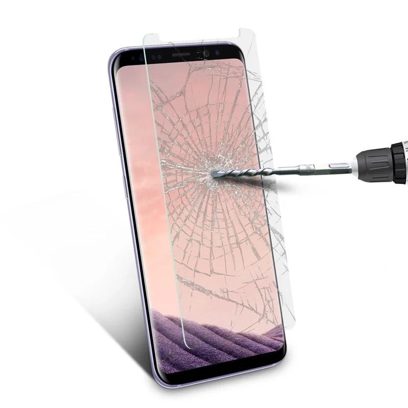 ANGIBABE 0.26mm Tempered Glass Screen Protector Guard Film for Samsung Galaxy S9+ G965