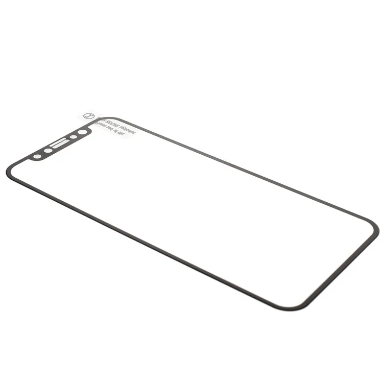 ANGIBABE Silk Print Anti-blue-ray Tempered Glass Screen Shield Film for iPhone X