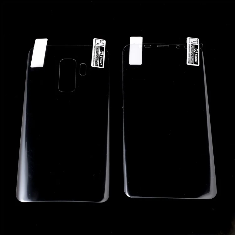 ANGIBABE Soft PET Front + Back Protector Film for for Samsung Galaxy S9 Plus G965