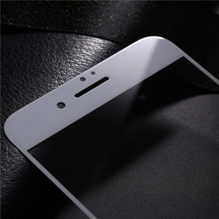 BENOVO 2.5D Full Size Mobile Screen Tempered Glass Protector Guard Film  for iPhone 7 Plus - White