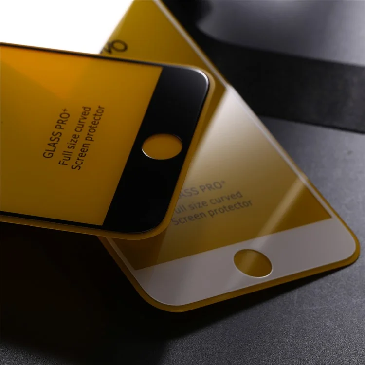 BENOVO 2.5D Full Size Mobile Screen Tempered Glass Protector Guard Film  for iPhone 7 Plus - White