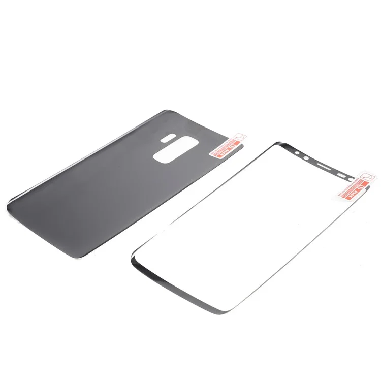 ANGIBABE Silk Printing Soft PET Full Screen Protector + Back Cover Guard Film for Samsung Galaxy S9 Plus G965