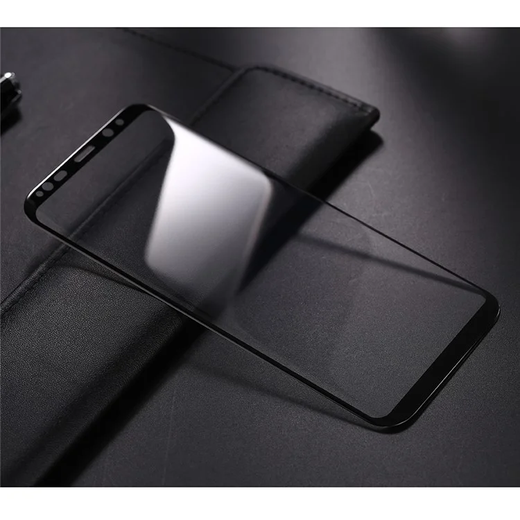 BENOVO Anti-explosion Full Coverage 9H Tempered Glass Screen Protector for Samsung Galaxy S8+ G955 - Black