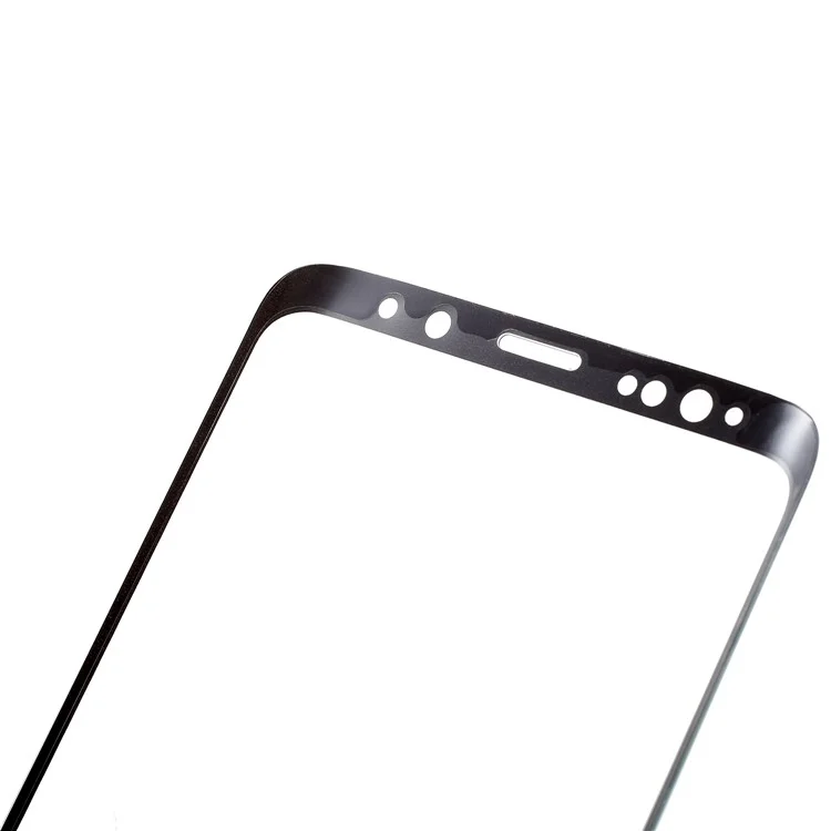 Rurihai 3D Edge Electroplated Protector Schermo In Vetro Temperato Per Samsung Galaxy S9 G960 - Nero