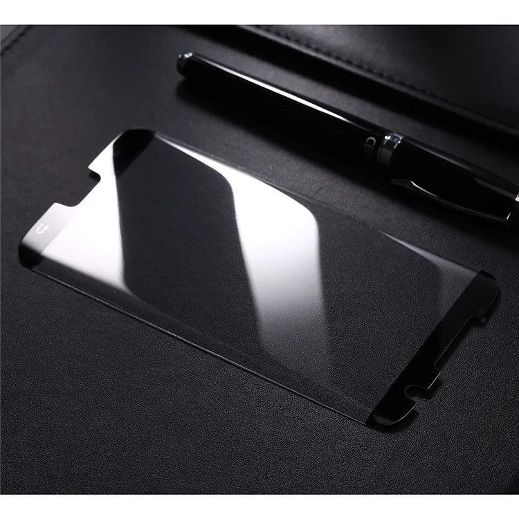 BENOVO Anti-explosion Full Cover Tempered Glass Screen Protector Film for Samsung Galaxy S7 edge - Black