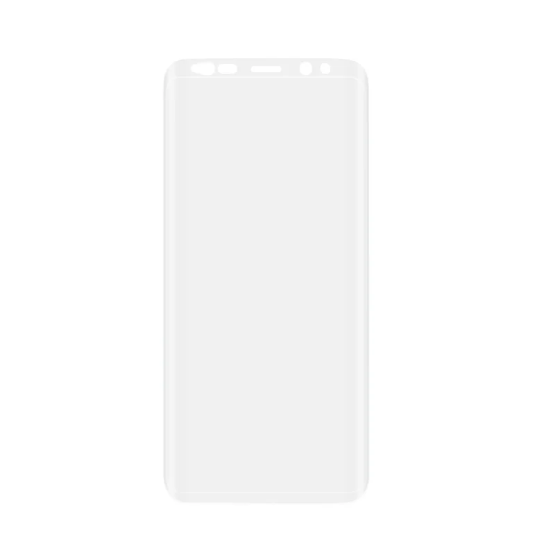 0.26mm Transparent Full Size Curved Tempered Glass Screen Film for Samsung Galaxy S9 G960