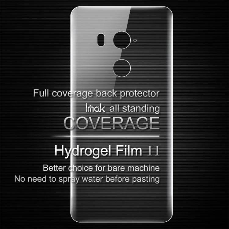 IMAK Soft Clearer Hydrogel Film II for HTC U11 Eyes Full Coverage Back Protector Film