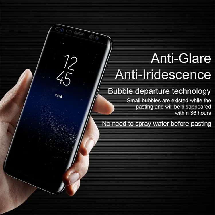 IMAK Soft Clearer Hydrogel Film II Full Cover Front Screen Protector Film for Nokia 8