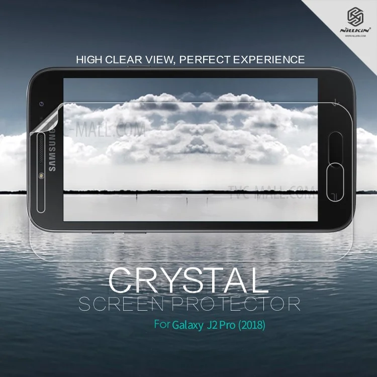 NILLKIN Anti-fingerprint Crystal Clear LCD Screen Protector Film for Samsung Galaxy J2 Pro 2018