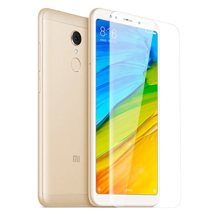 Mobile Phone Tempered Glass Screen Protector 0.3mm (Arc Edge) for Xiaomi Redmi Note 5 (12MP Rear Camera) / Redmi 5 Plus (China)